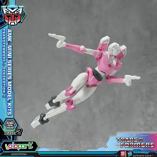 TRANSFORMERS GENERATIONS ONE AMK MINI SERIES PLASTIC MODEL KIT WAVE 2 ARCEE 11 CM